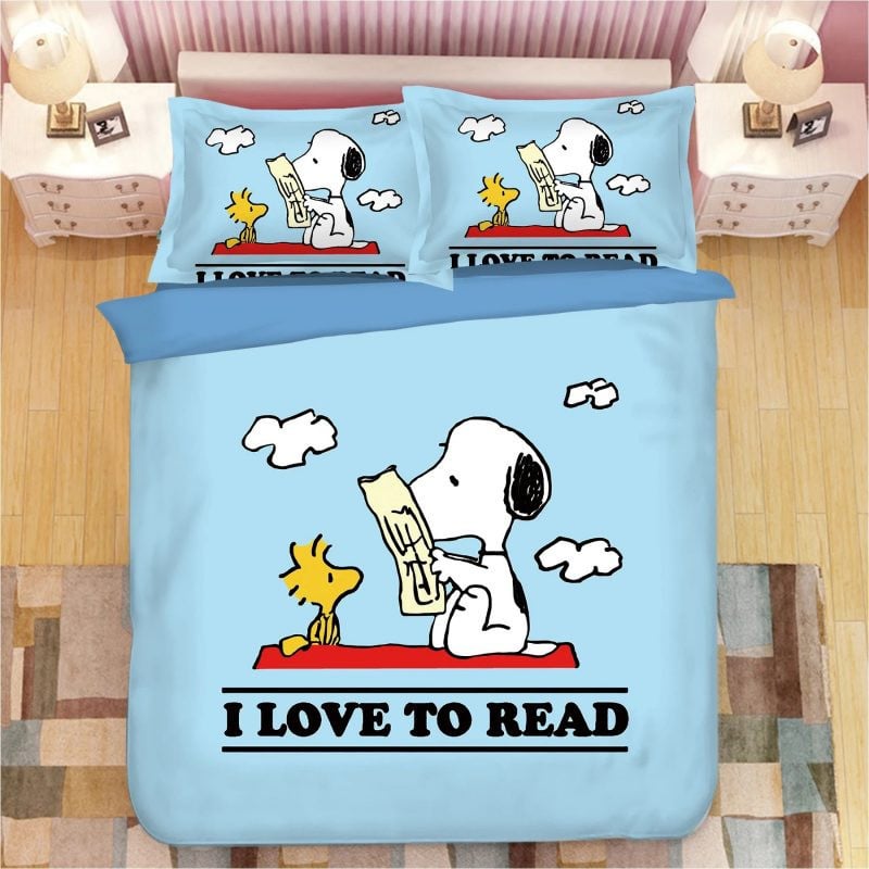 Peanuts Snoopy 5 Duvet Quilt Bedding Set