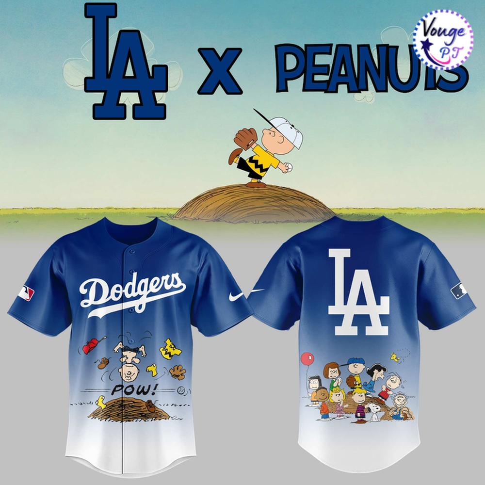 Los Angeles Dodgers x Peanuts Limited Edition Jersey 