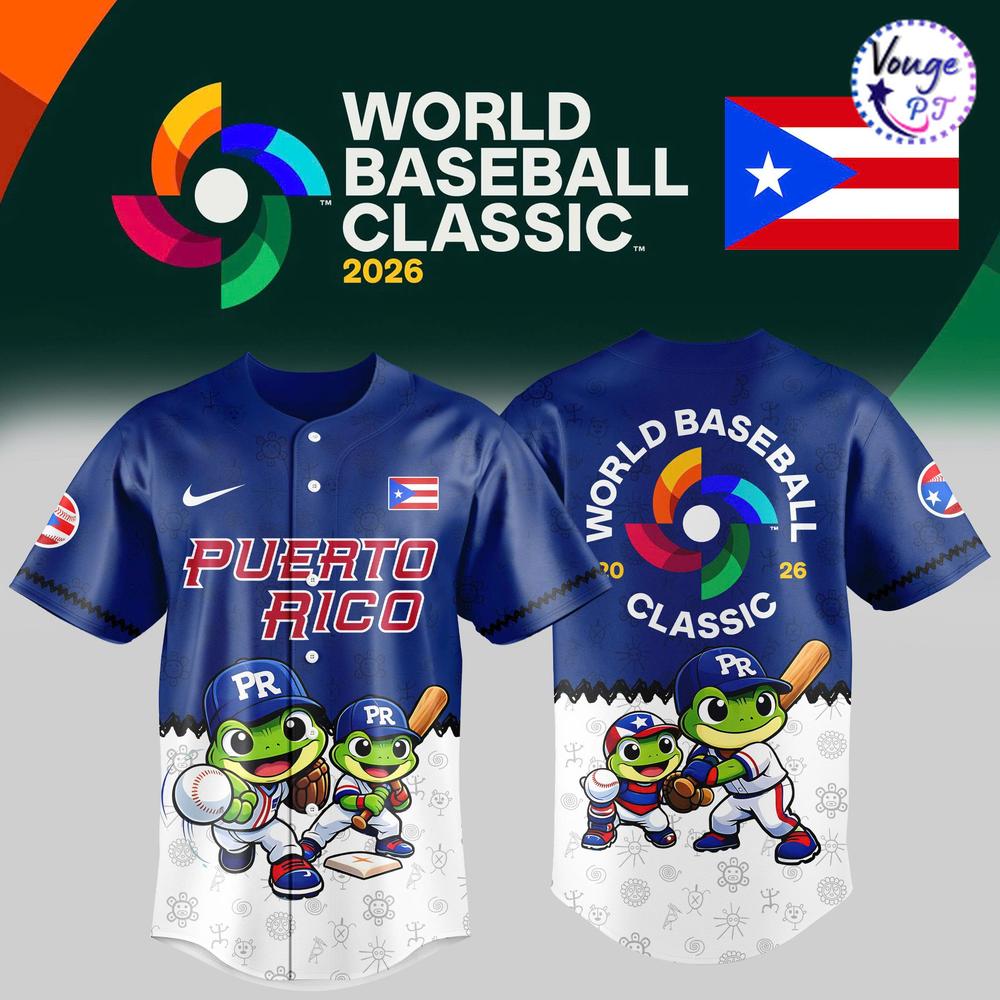 Puerto Rico Baseball – 2026 World Baseball Classic Limited Jersey 