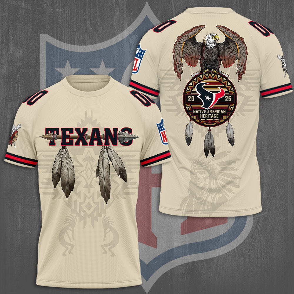 Houston Texans x Native American Heritage 3D Apparel 