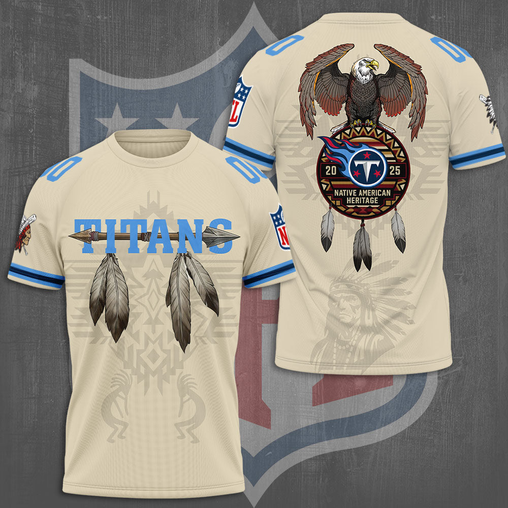 Tennessee Titans x Native American Heritage 3D Apparel 