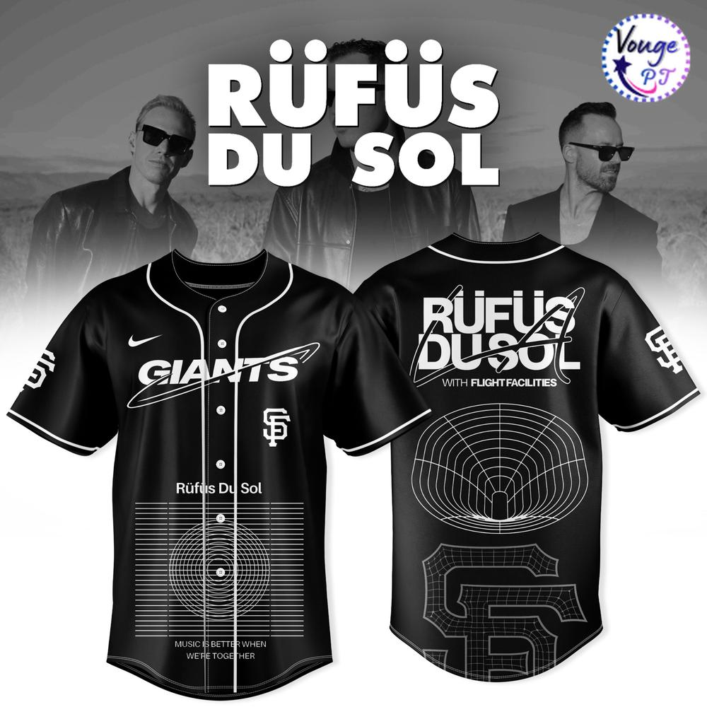 San Francisco Giants x Rüfüs Du Sol 2026 Baseball Jersey 