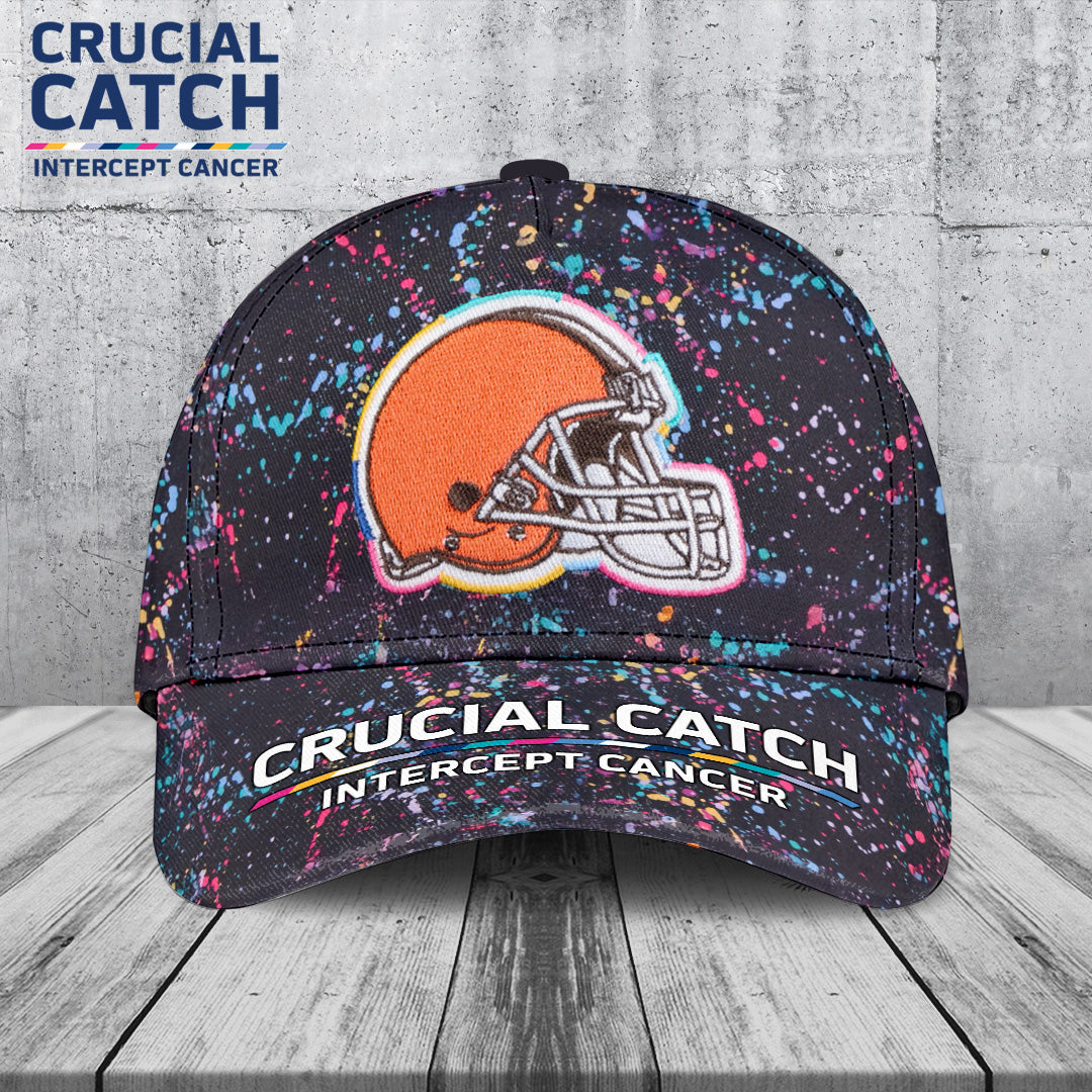 Cleveland Browns Crucial Catch 2025 Classic Cap 
