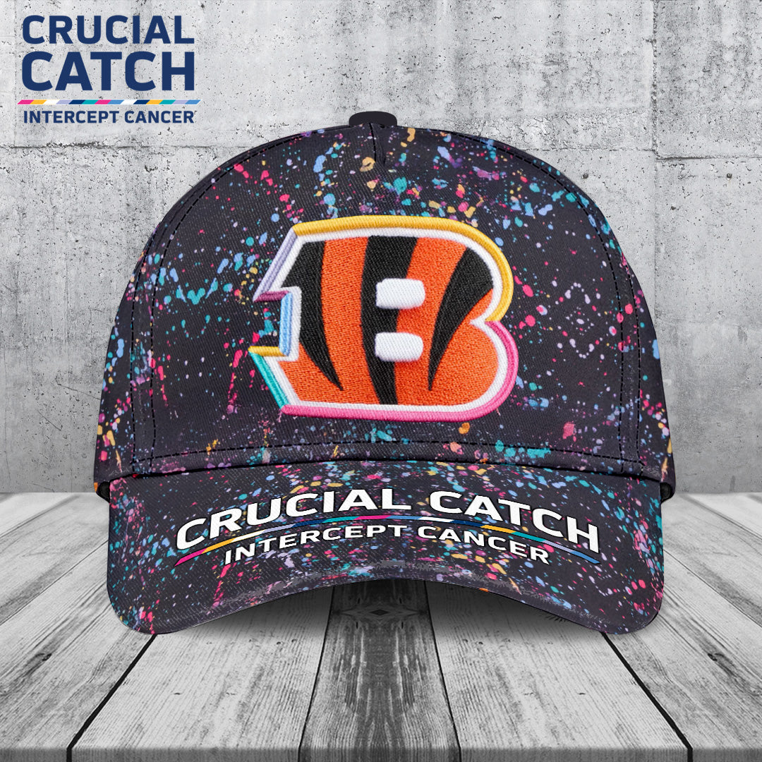 Cincinnati Bengals Crucial Catch 2025 Classic Cap 