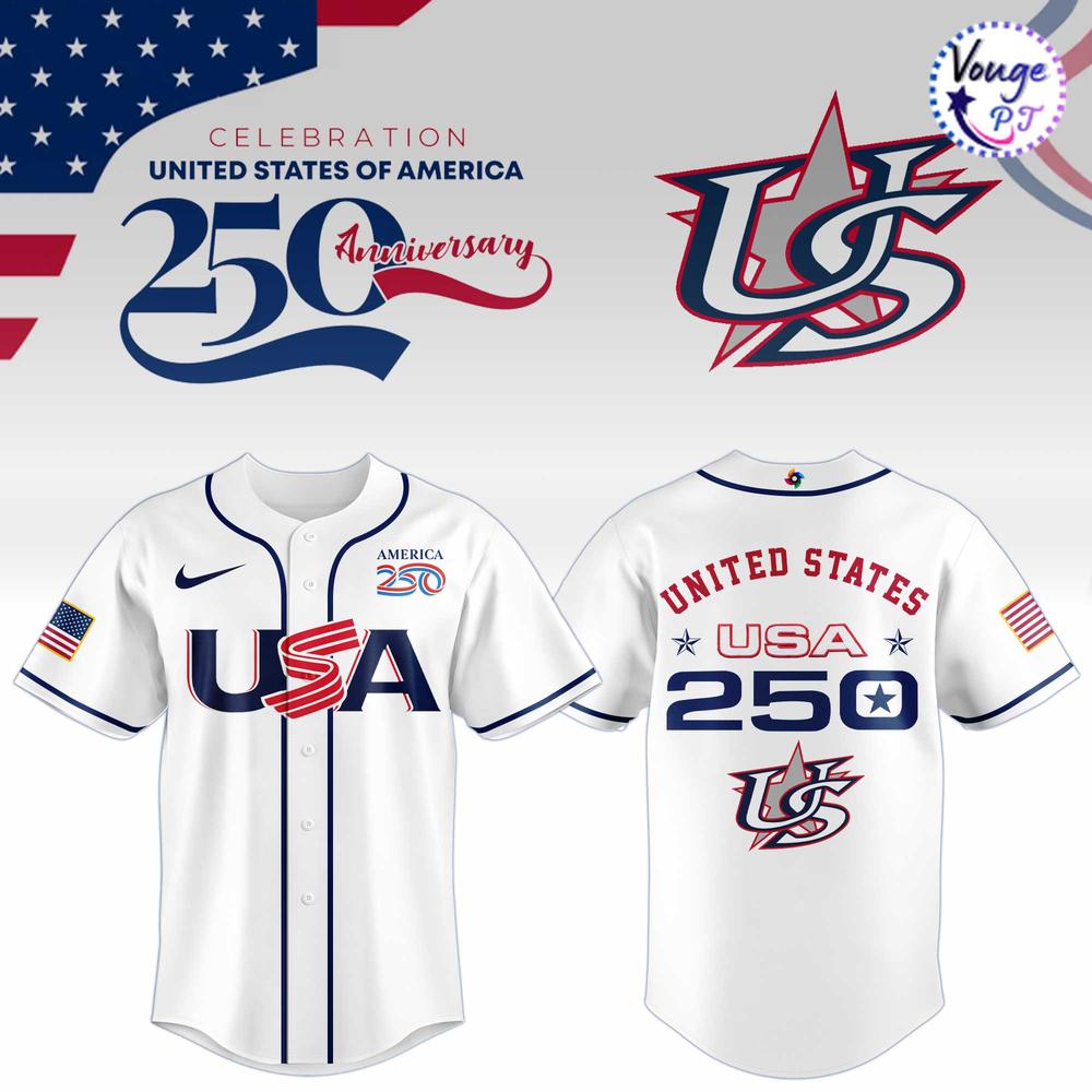 USA 250th Anniversary Baseball Jersey 