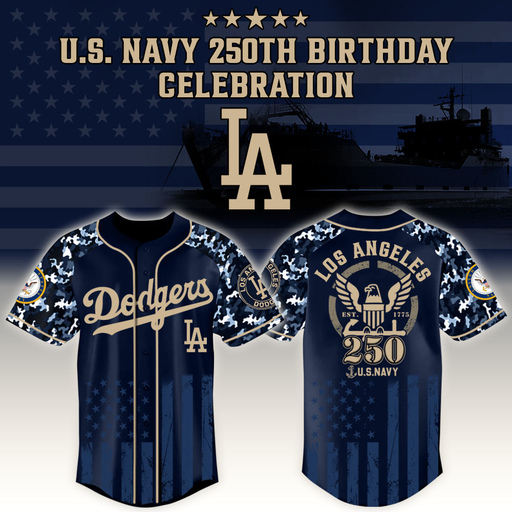 Los Angeles Dodgers x US Navy 250th Birthday Edition 